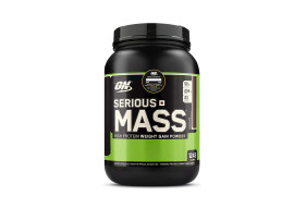Optimum Nutrition (ON) Serious Mass Weight Gainer Protein Powder - 3 lbs, 1.36 kg (Chocolate)